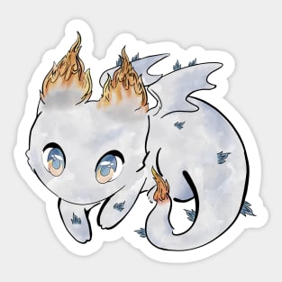 Chibi Dragon Sticker